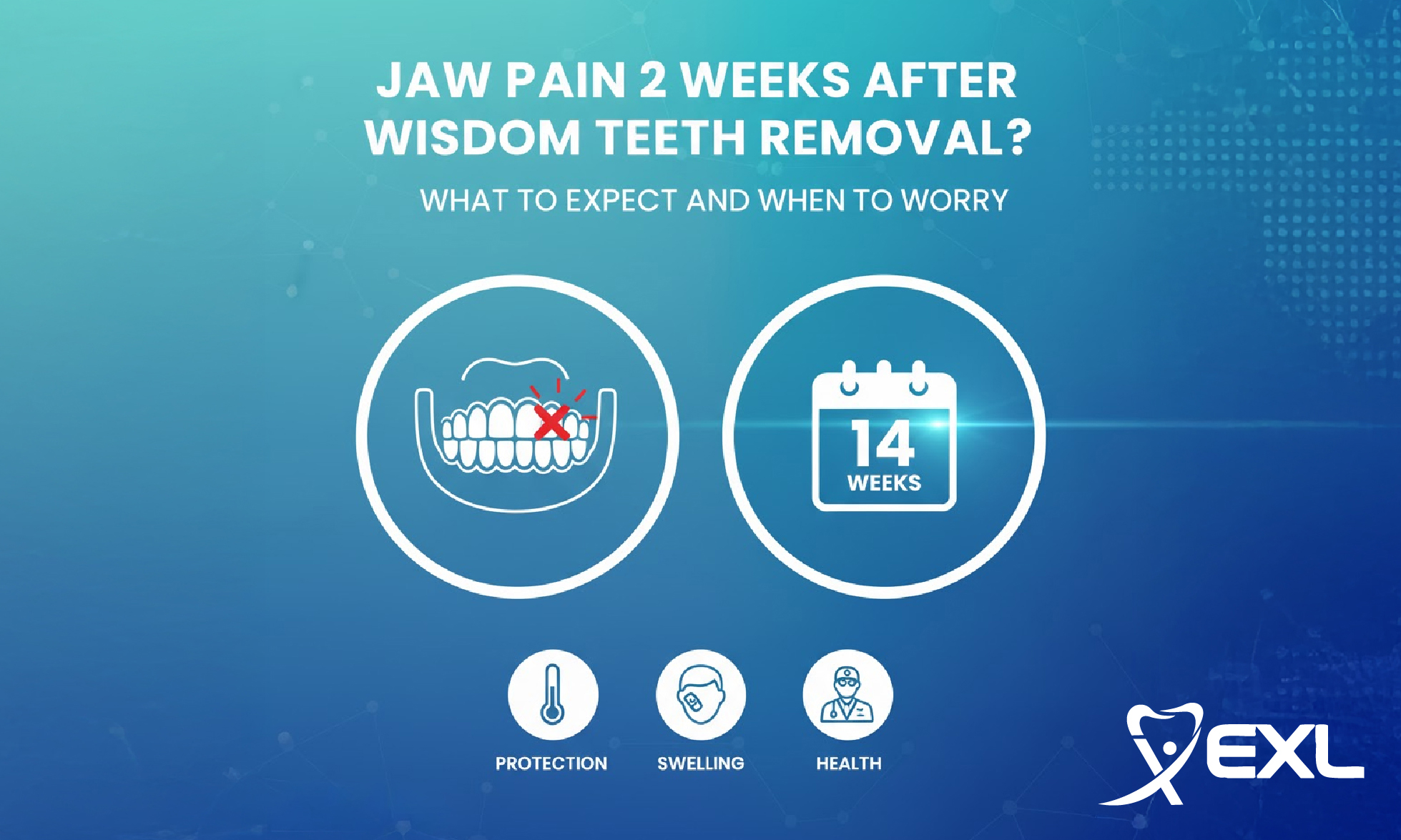 Jaw pain 2 weeks after