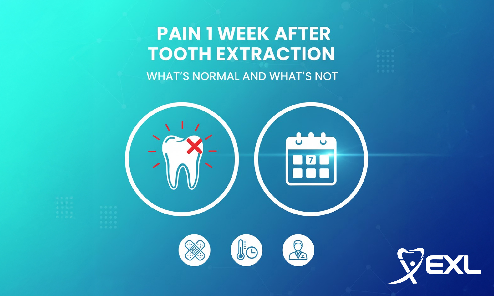 Pain 1 week after